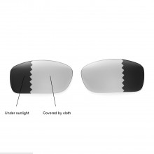 Walleva Transition/Photochromic Polarized Replacement Lenses for Oakley Fives 3.0 Sunglasses